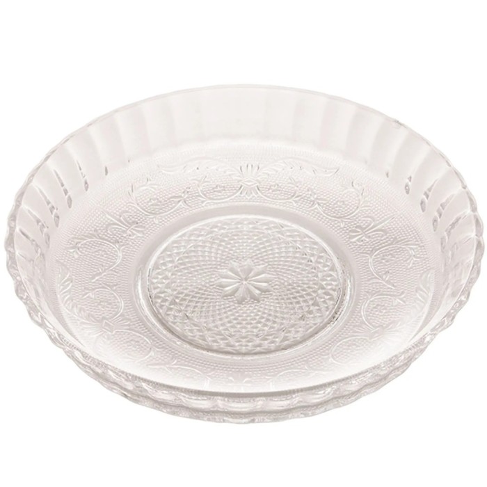 Boleira em Vidro Incolor 30 por 6 cm Angel Lyor