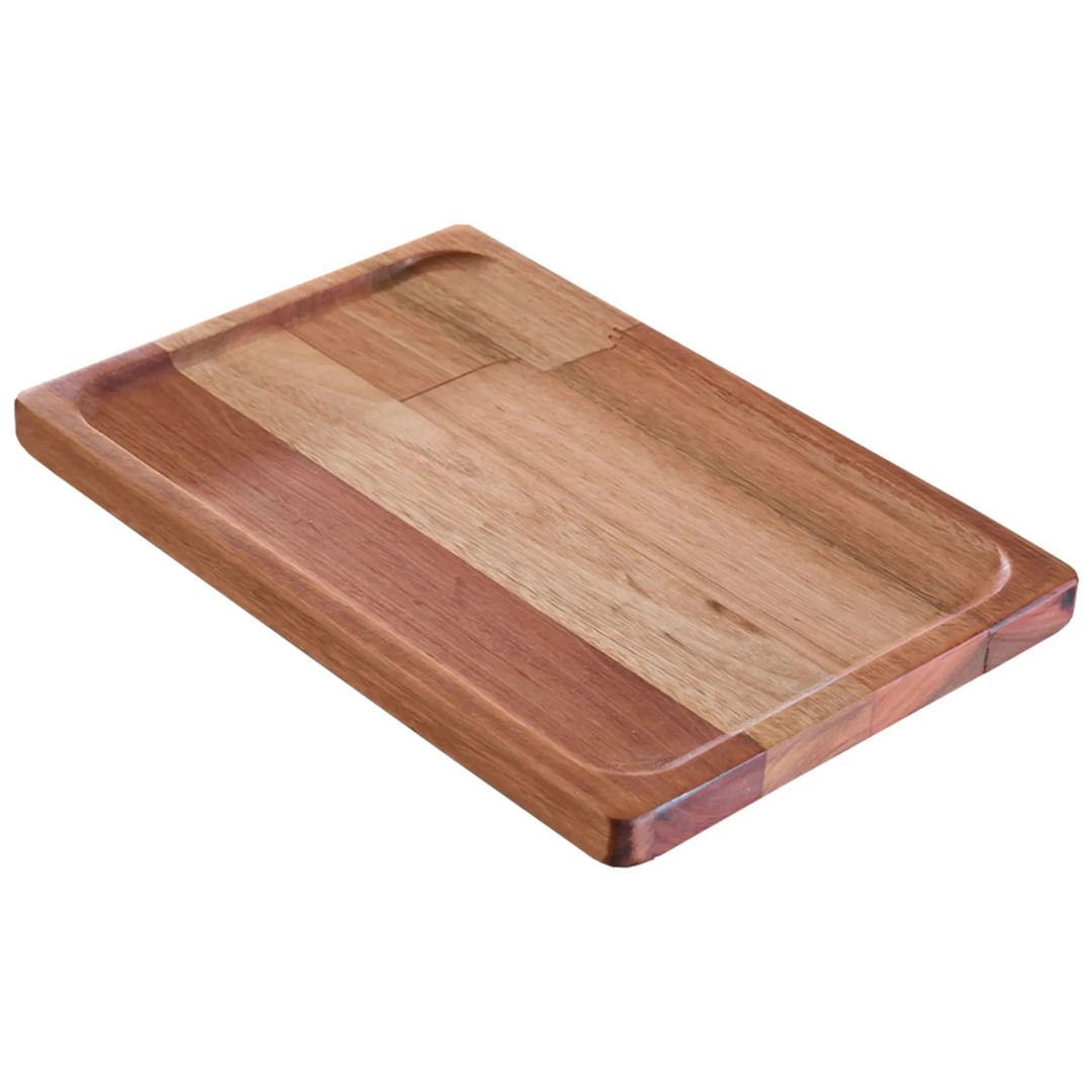 Gamela do Assador 30cm Retangular de Madeira Eether