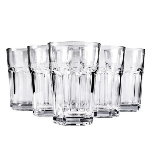 Conjunto de Copos 6 Peças de Vidro Essential Mark Blank